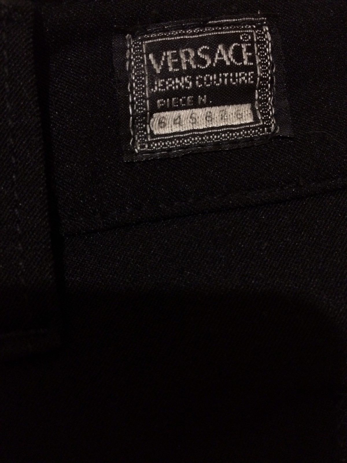 Versace 90s Vintage Versace Black Pants Size US 30 / EU 46 - 5 Thumbnail