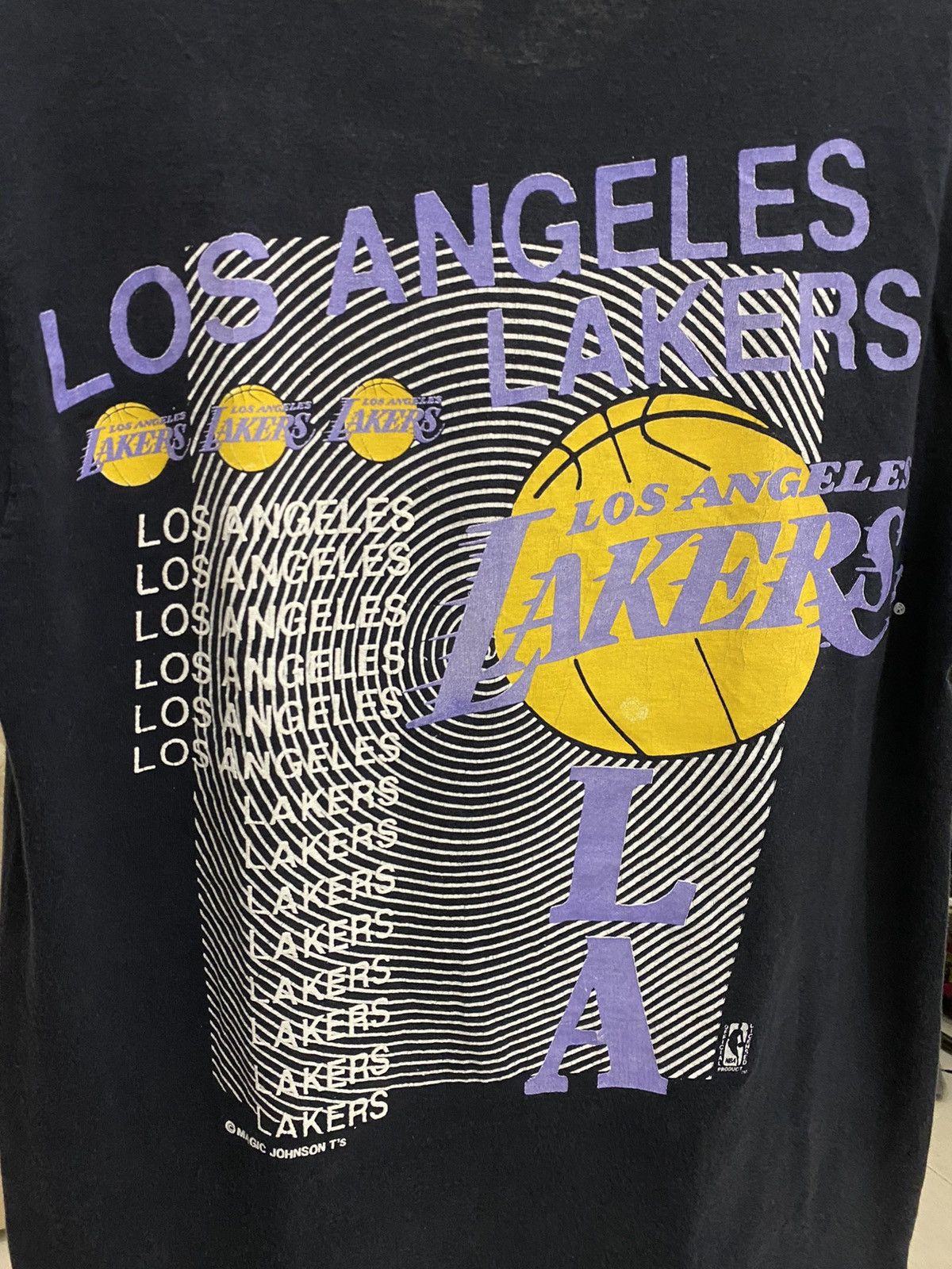 NBA Vintage LA Lakers “MAGIC JOHNSON” Shirt Size US S / EU 44-46 / 1 - 3 Thumbnail