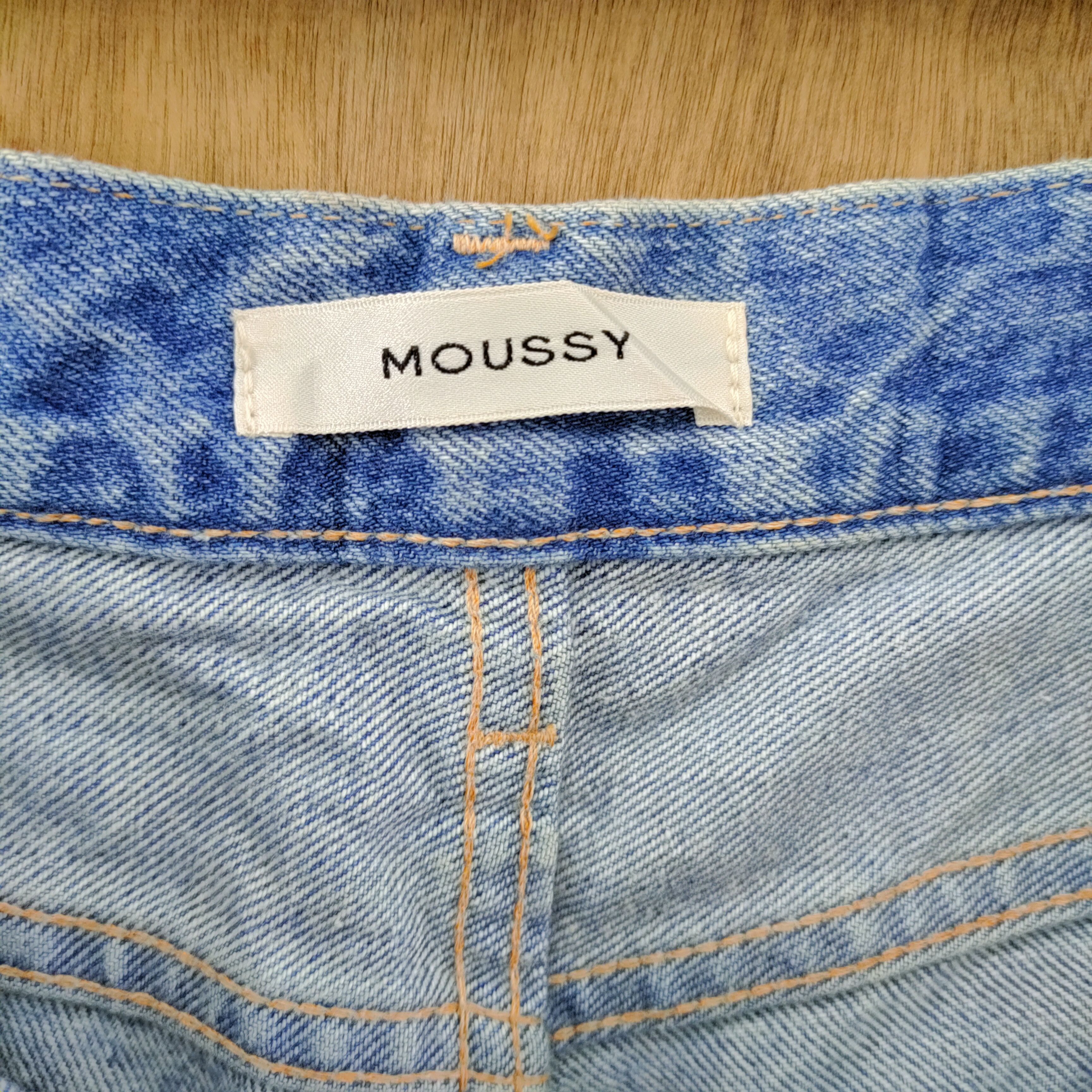 MOUSSY VINTAGE MOUSY JEANS DISTRESSED STYLE KURT COBAIN Size US 26 / EU 42 - 11 Thumbnail