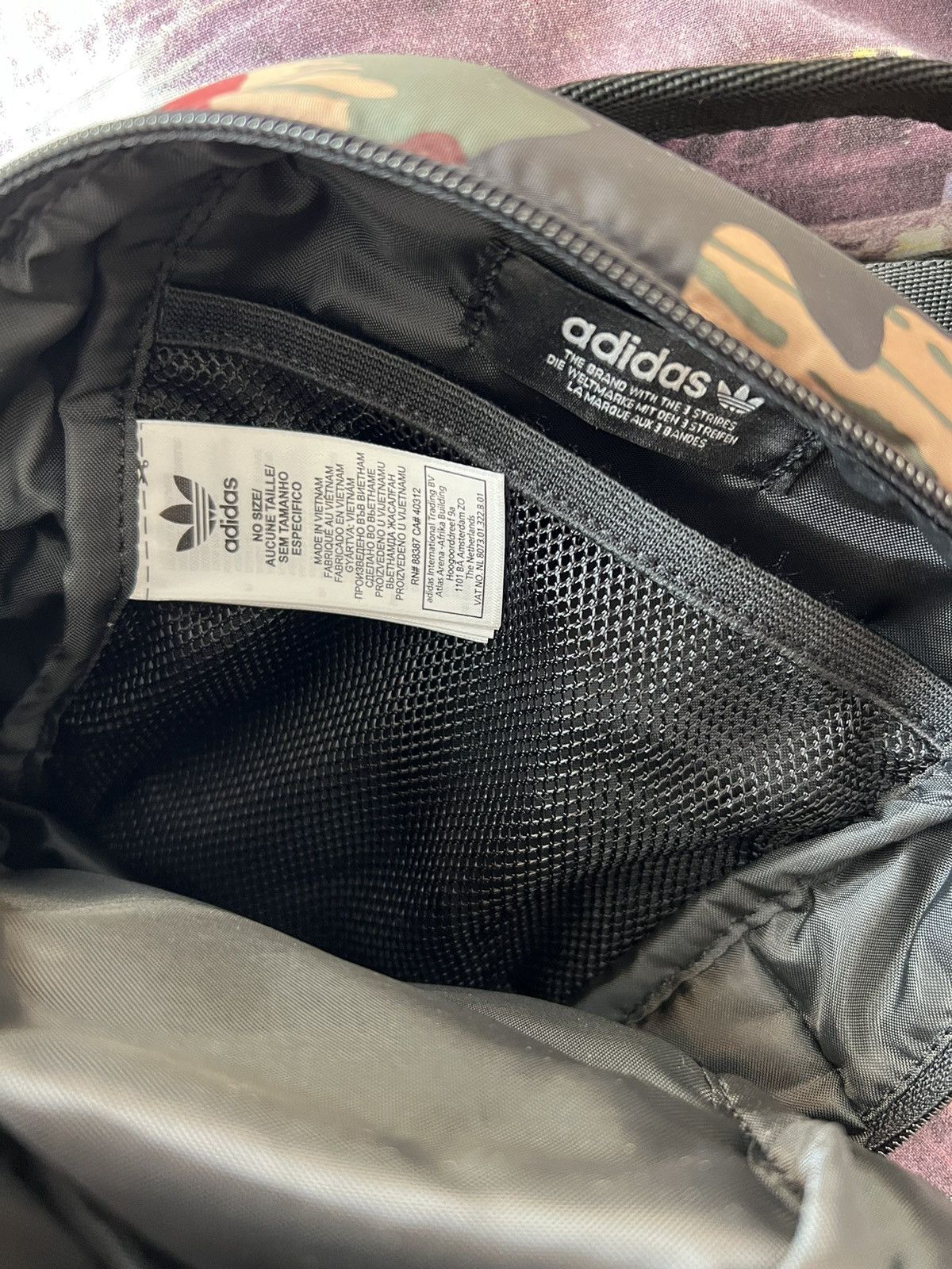 Adidas × Pharrell Adidas x Pharrell Williams Camo Bag Size ONE SIZE - 6 Thumbnail