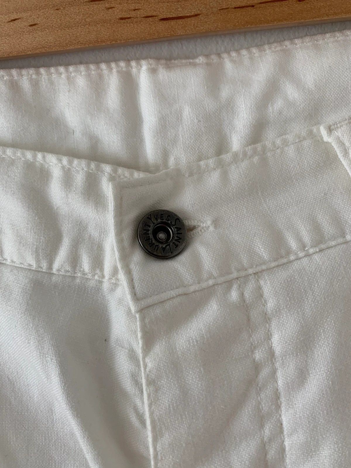 Vintage Vintage Yves Saint Laurent White Pants Size US 34 / EU 50 - 5 Thumbnail