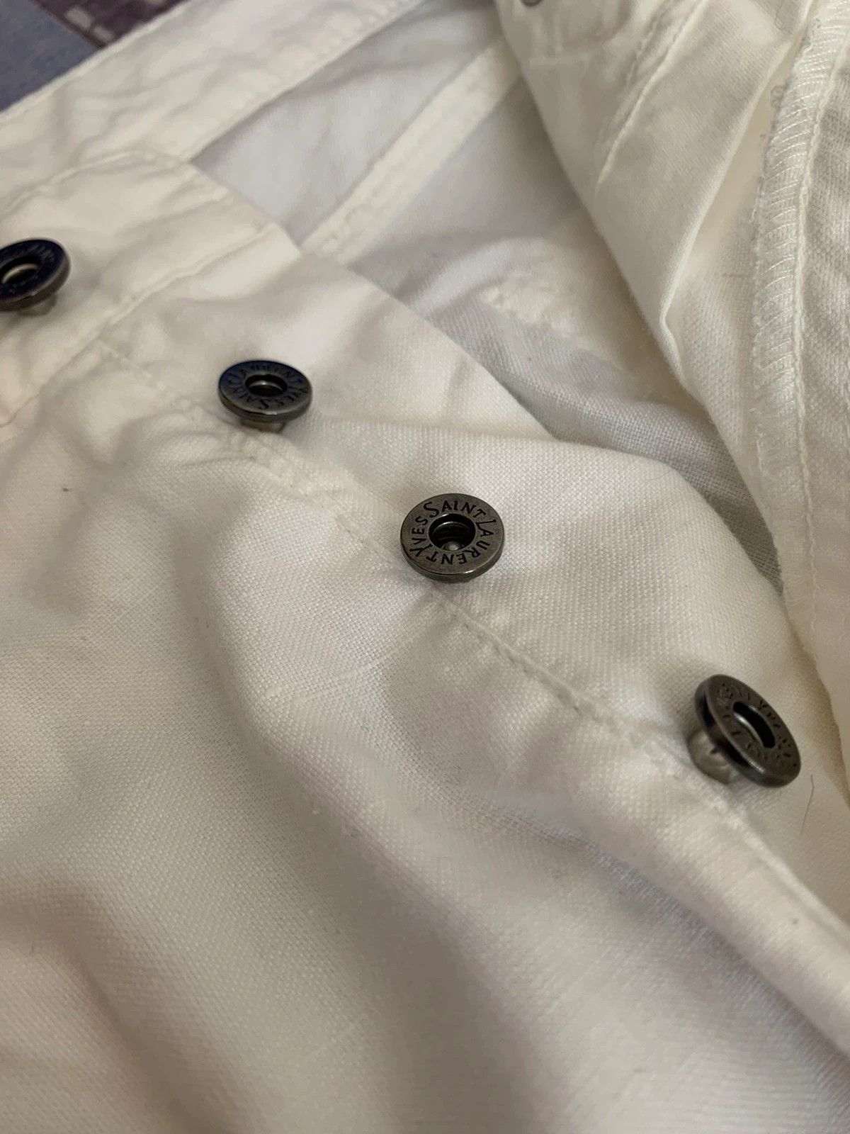 Vintage Vintage Yves Saint Laurent White Pants Size US 34 / EU 50 - 6 Thumbnail