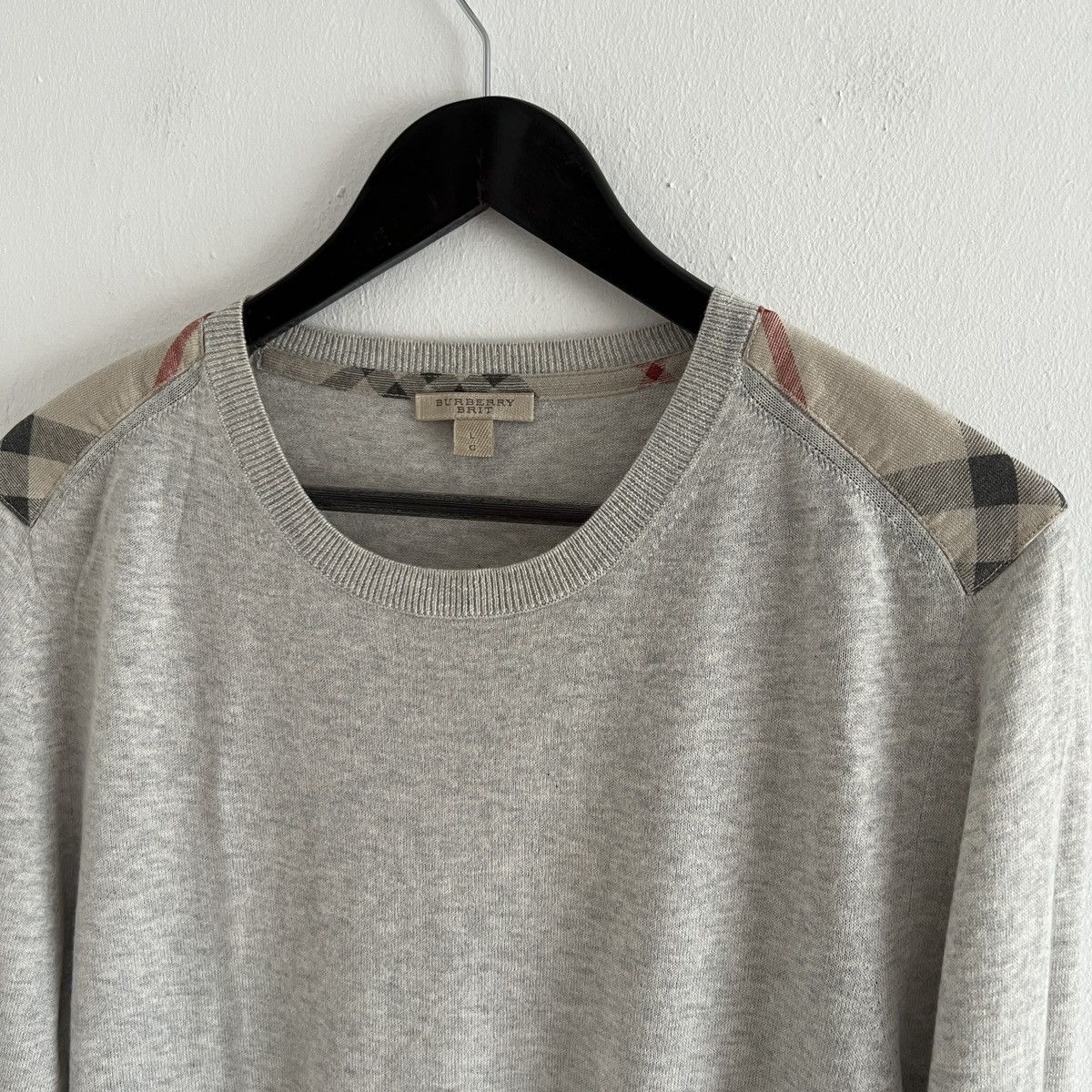 Burberry Burberry Cashmere Sweater Size US L / EU 52-54 / 3 - 3 Thumbnail