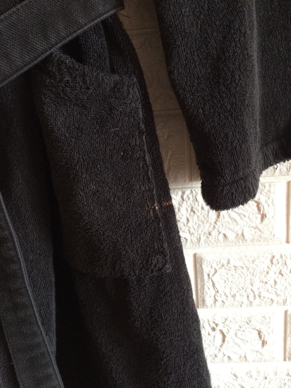 Kenzo Kenzo Black Bathrobe Size M / US 6-8 / IT 42-44 - 7 Thumbnail