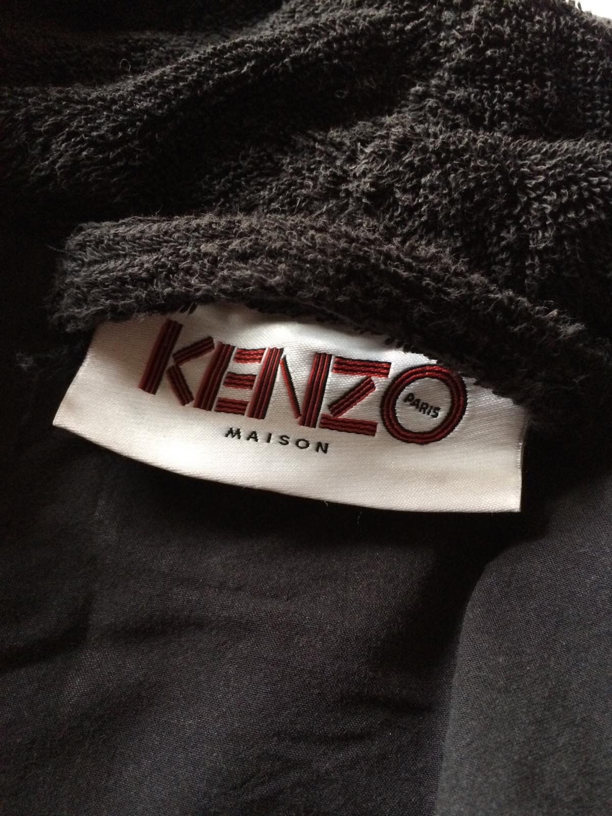 Kenzo Kenzo Black Bathrobe Size M / US 6-8 / IT 42-44 - 4 Thumbnail