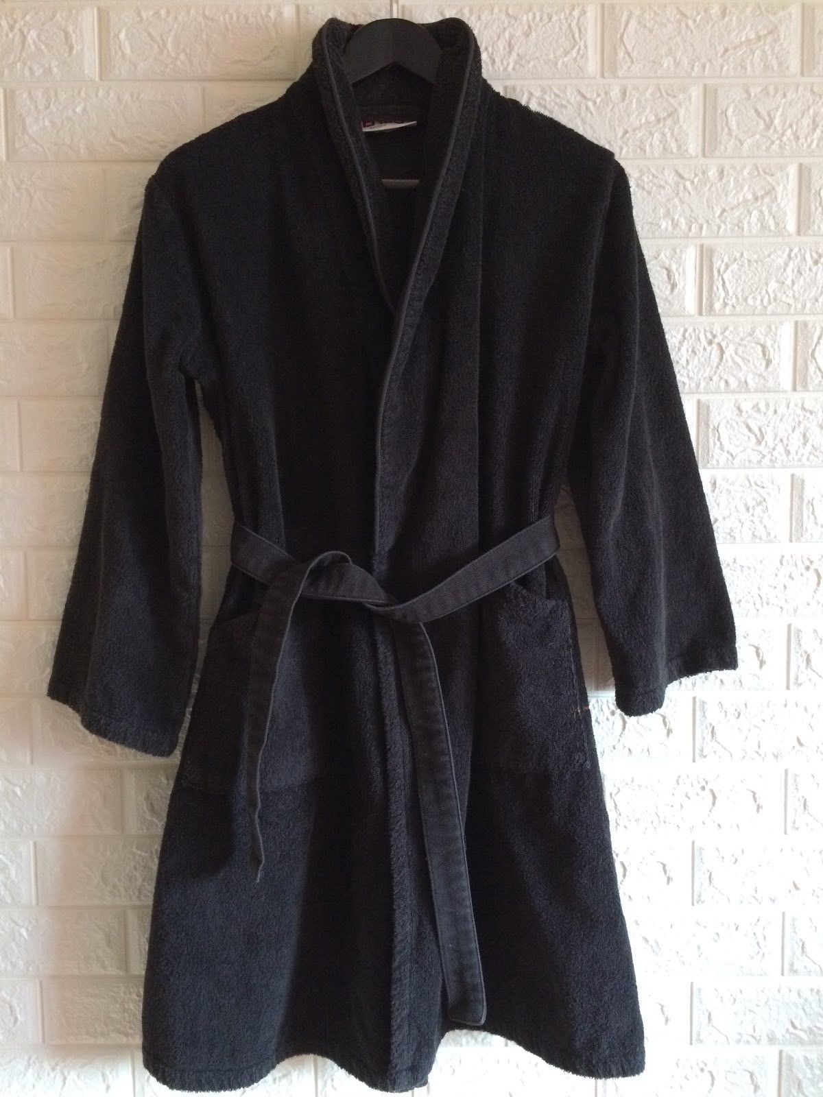 Kenzo Kenzo Black Bathrobe Size M / US 6-8 / IT 42-44 - 2 Thumbnail
