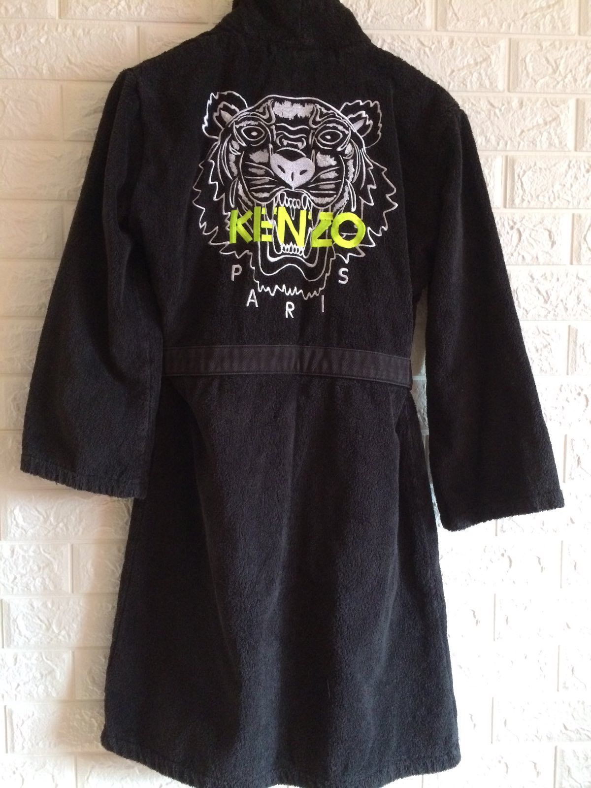 Kenzo Kenzo Black Bathrobe Size M / US 6-8 / IT 42-44 - 1 Thumbnail