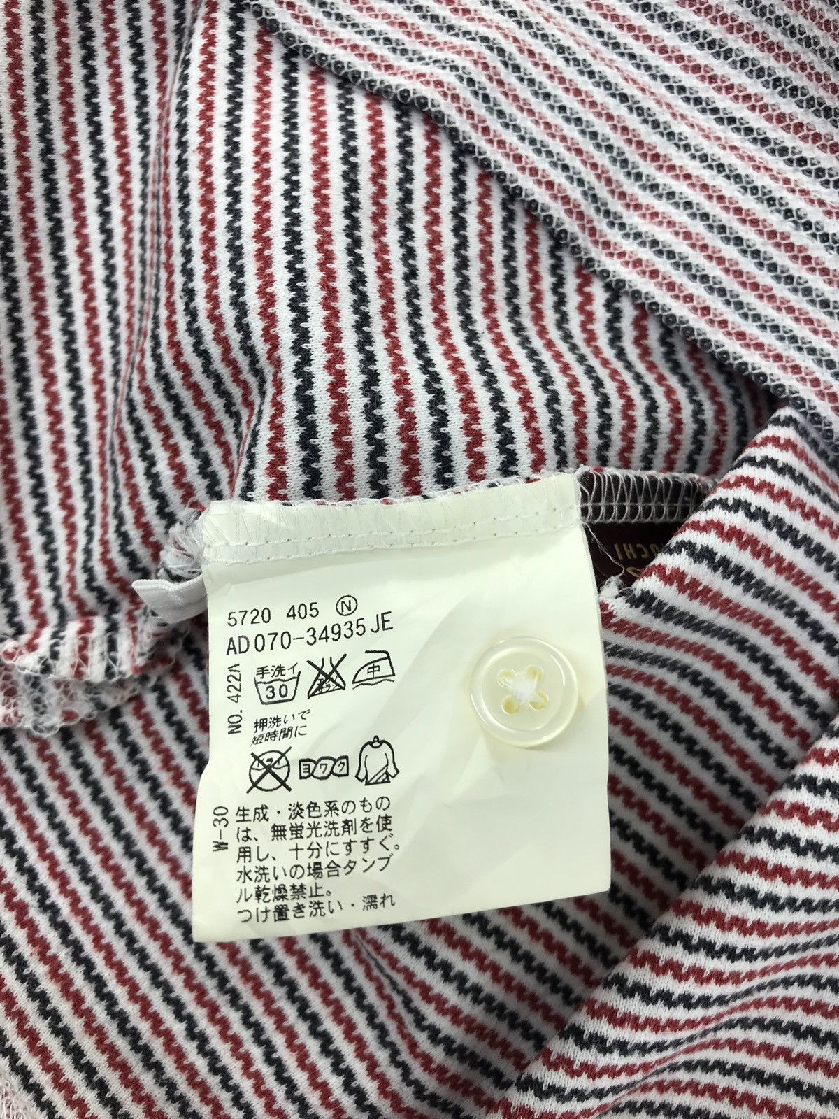 Takeo Kikuchi Vintage Takeo Kikuchi Striped singgle pocket Size US M / EU 48-50 / 2 - 8 Thumbnail