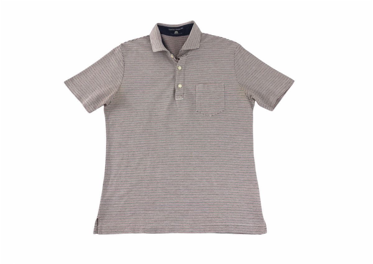 Takeo Kikuchi Vintage Takeo Kikuchi Striped singgle pocket Size US M / EU 48-50 / 2 - 1 Thumbnail