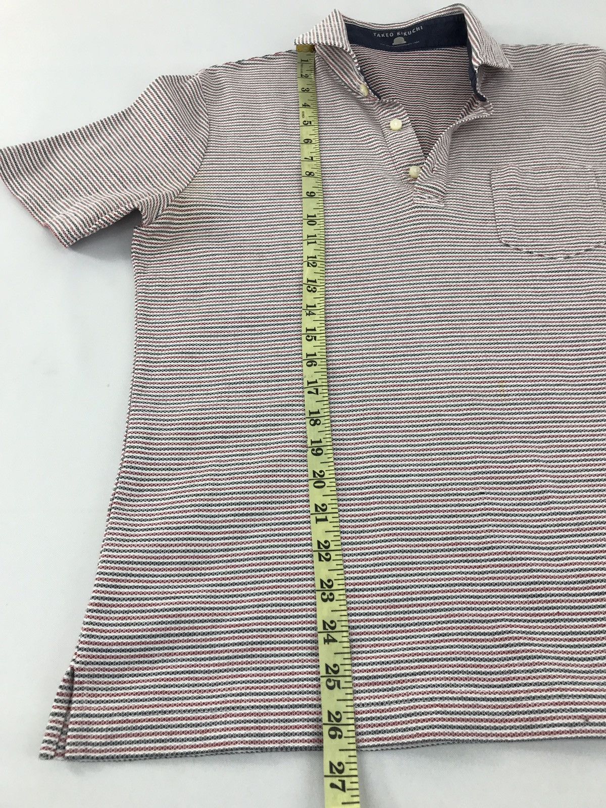 Takeo Kikuchi Vintage Takeo Kikuchi Striped singgle pocket Size US M / EU 48-50 / 2 - 11 Thumbnail