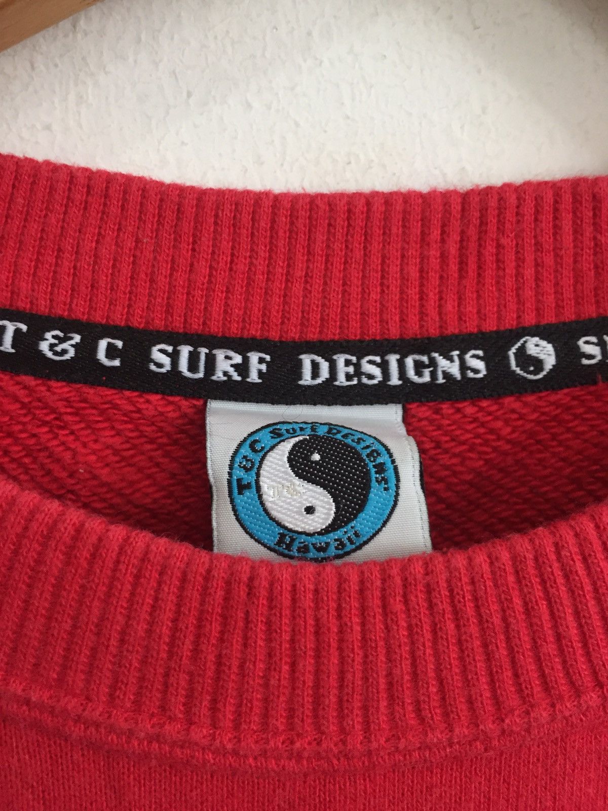 Ron Jon Surf Shop Vintage T&C Yin Yang Big Logo Jumper Sweatshirt Size US L / EU 52-54 / 3 - 4 Thumbnail
