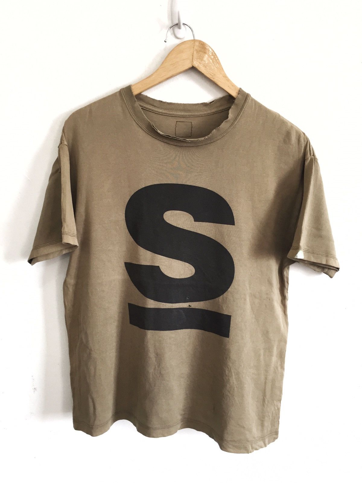 Jun Takahashi ARCHIVE🔥Archive Undercover S Logo Distressed Shirt Size US M / EU 48-50 / 2 - 1 Thumbnail