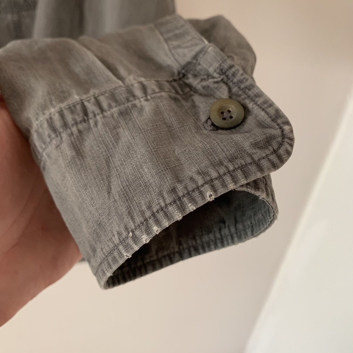 Jil Sander SS2005 Vintage Jil Sander 2 Pocket Grey Shirt Size US M / EU 48-50 / 2 - 7 Thumbnail
