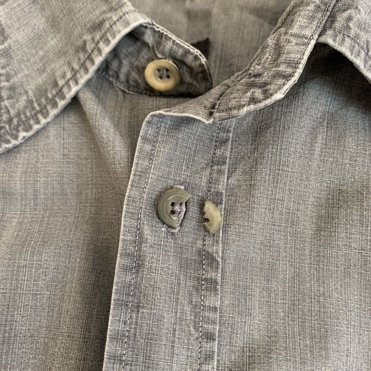 Jil Sander SS2005 Vintage Jil Sander 2 Pocket Grey Shirt Size US M / EU 48-50 / 2 - 13 Thumbnail