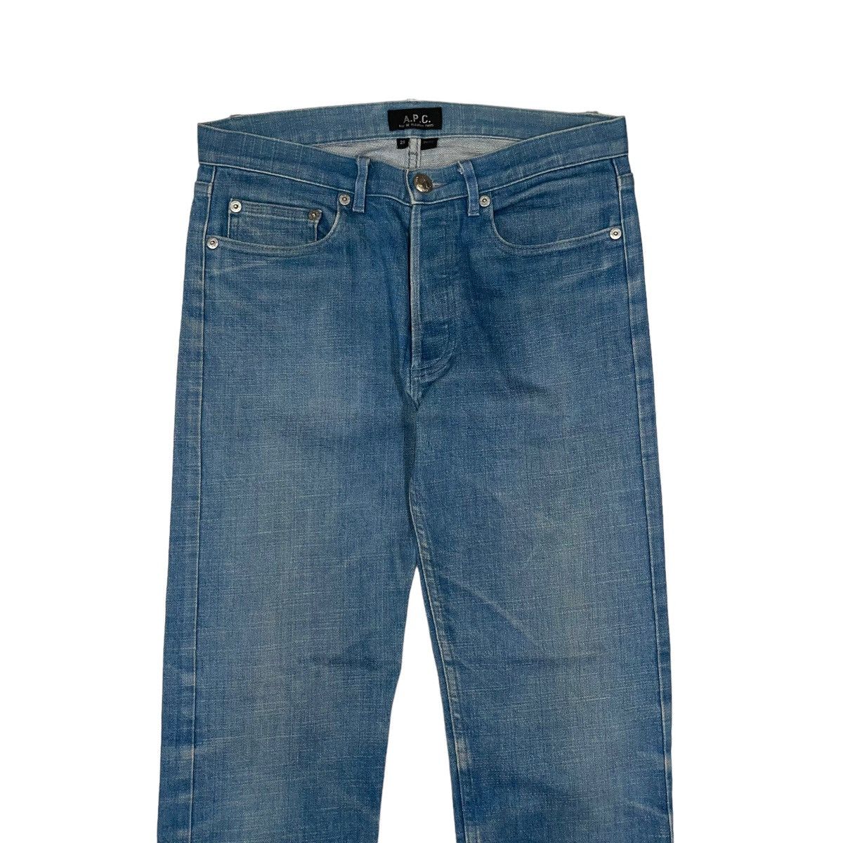 A.P.C. × In The Attic × Japanese Brand A.P.C Raw Denim Jeans Cure Straight Cut Size US 29 - 3 Thumbnail