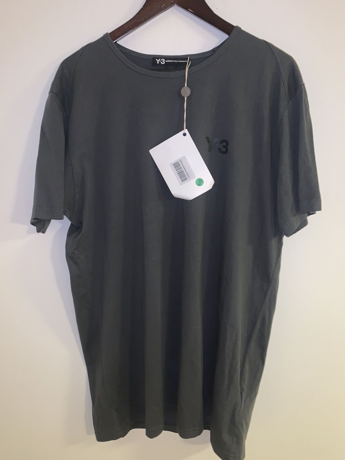Adidas Y-3 Yohji Yamamoto x Adidas Green T-Shirt Size US M / EU 48-50 / 2 - 2 Thumbnail