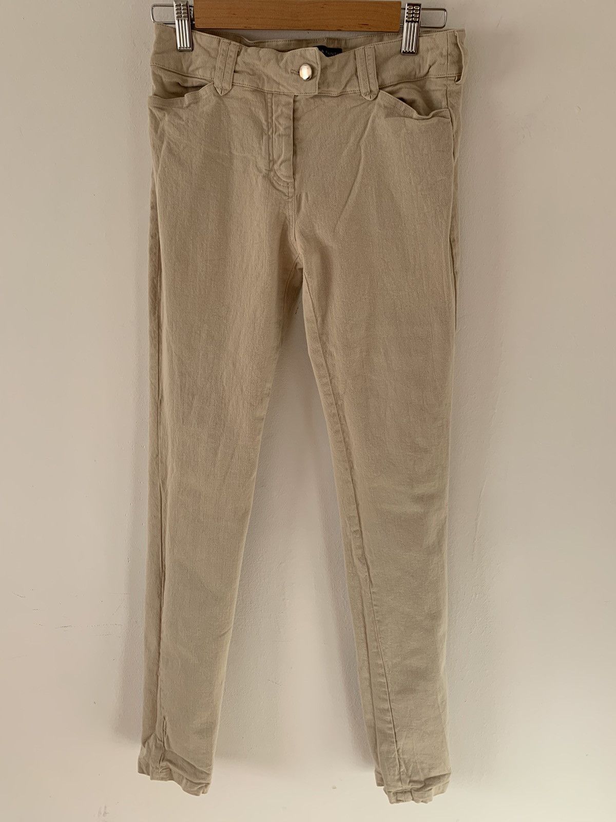 Balenciaga Balenciaga Paris Beige Jeans Size 27" / US 4 / IT 40 - 1 Thumbnail