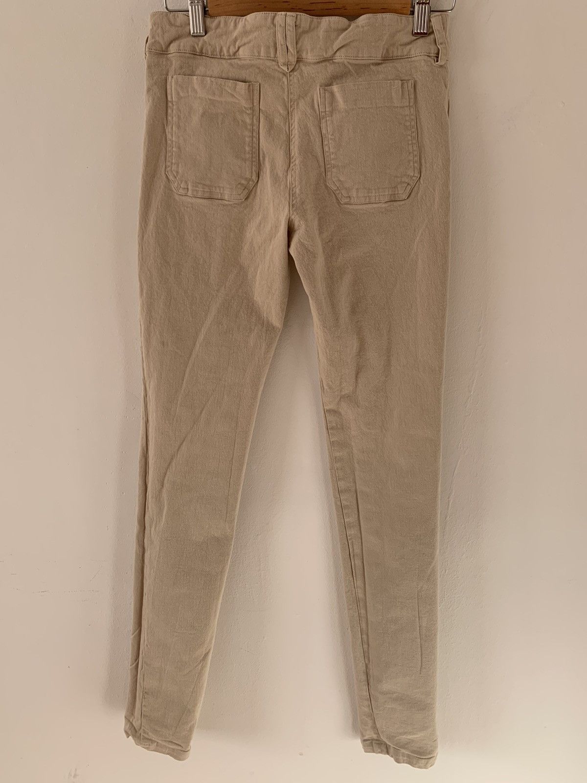 Balenciaga Balenciaga Paris Beige Jeans Size 27" / US 4 / IT 40 - 2 Thumbnail
