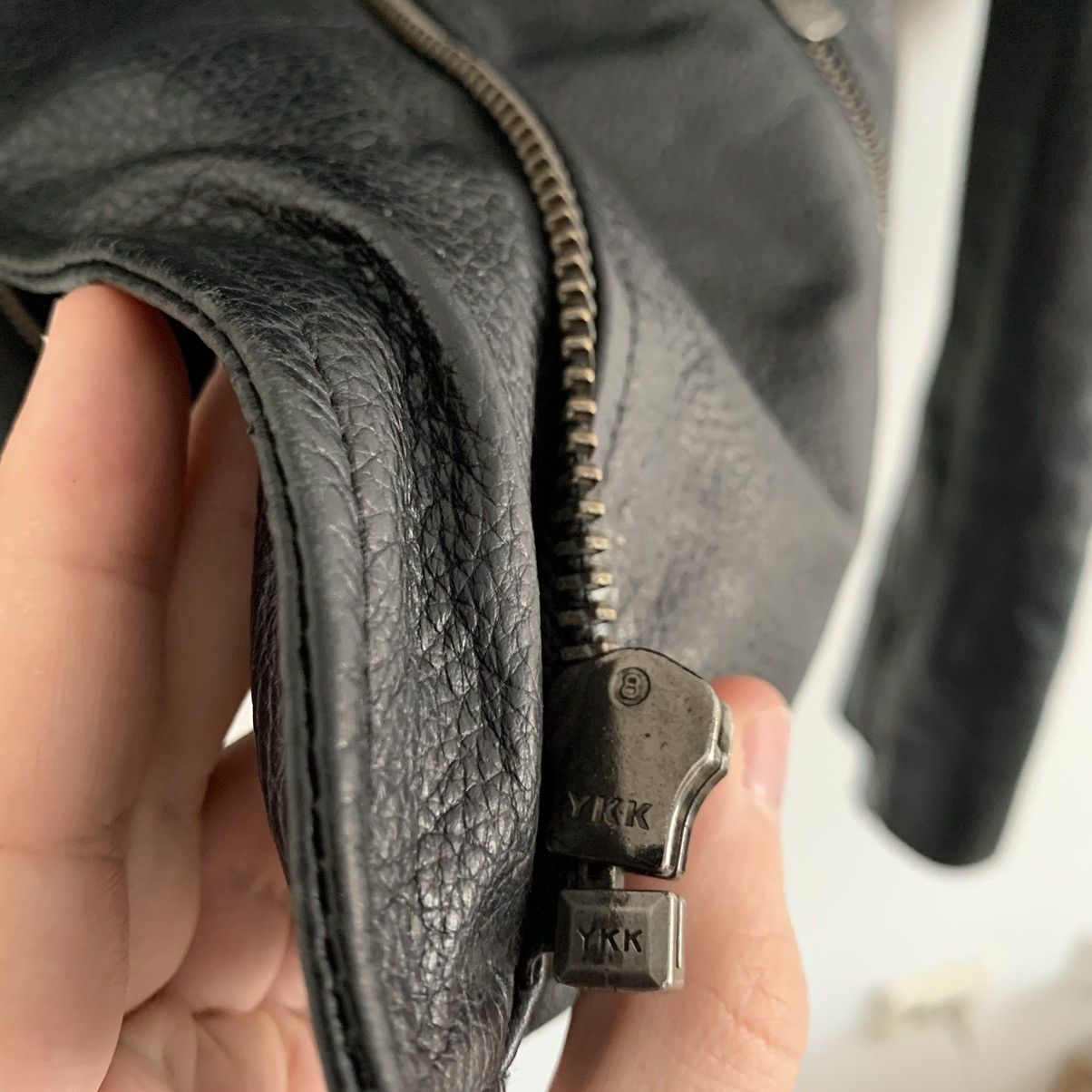 Alexander McQueen 🔥RARE Alexander McQueen Press Sample Biker Leather Jacket Size XS / US 0-2 / IT 36-38 - 8 Thumbnail