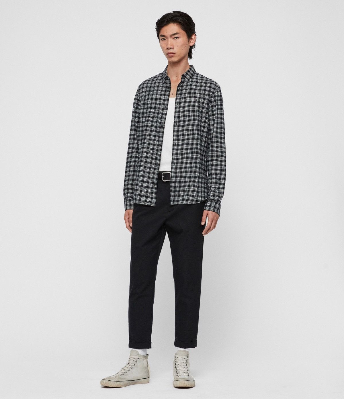Allsaints AllSaints Petro LS Shirt Size US M / EU 48-50 / 2 - 8 Thumbnail