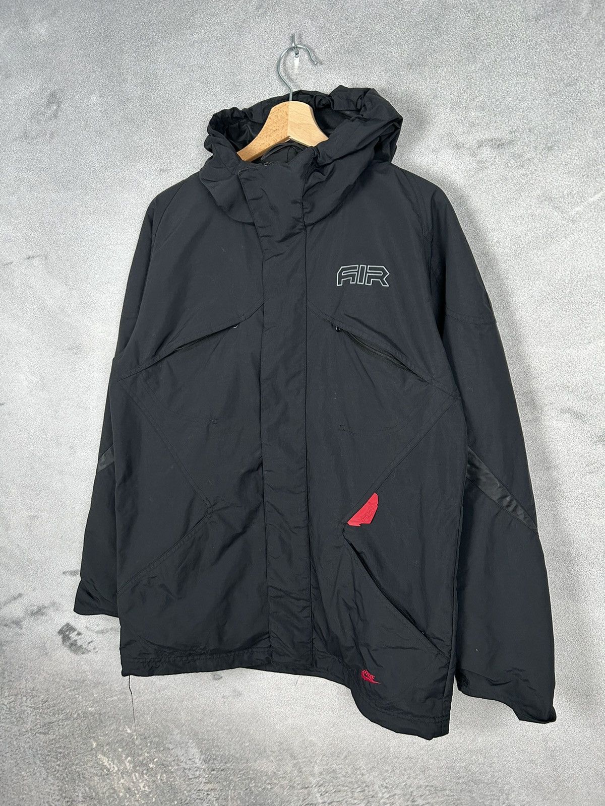 Nike Vintage Nike Air Light Jacket Swoosh Retro Size US S / EU 44-46 / 1 - 2 Thumbnail