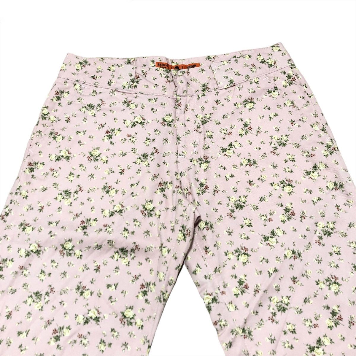 Beams Plus × Japanese Brand × Vintage Vintage Beams Boy Pink Flower Casual Pants Size US 30 / EU 46 - 2 Thumbnail