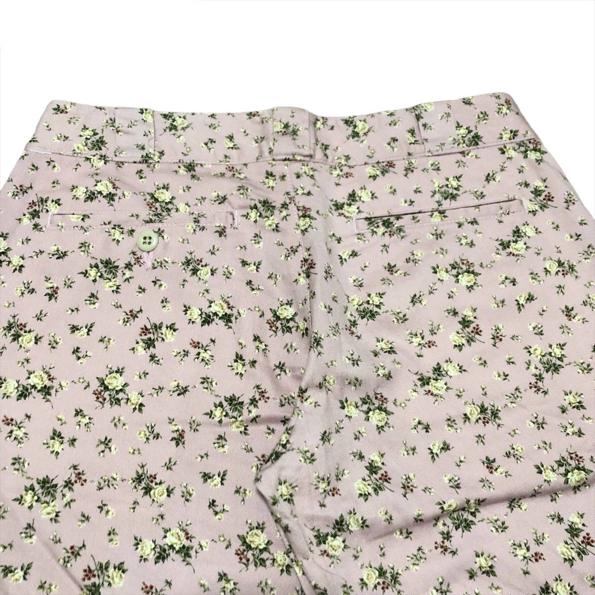Beams Plus × Japanese Brand × Vintage Vintage Beams Boy Pink Flower Casual Pants Size US 30 / EU 46 - 7 Thumbnail
