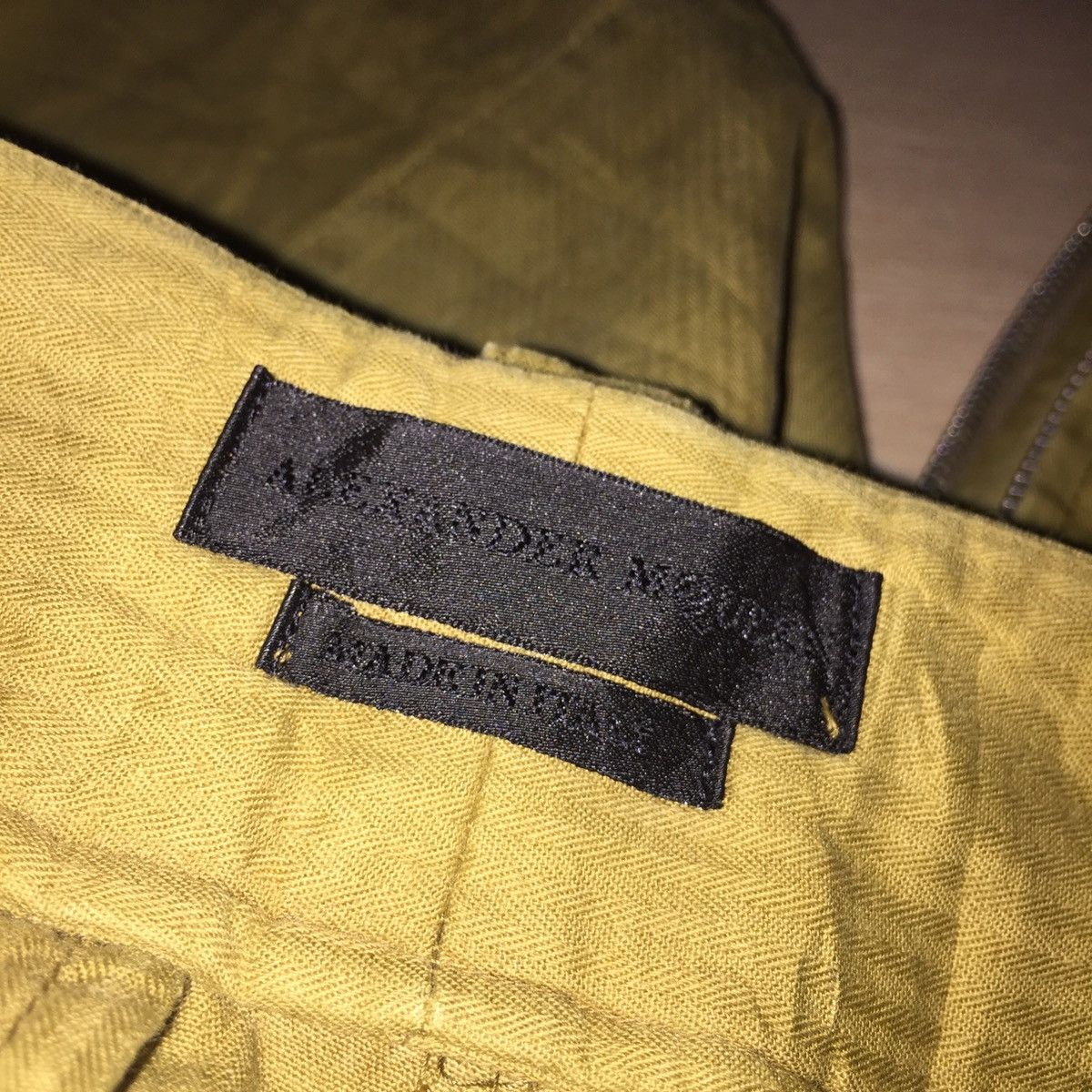 Alexander McQueen Vintage Alexander McQueen Zipper Tactical Double Knee Pants Size US 33 - 11 Thumbnail
