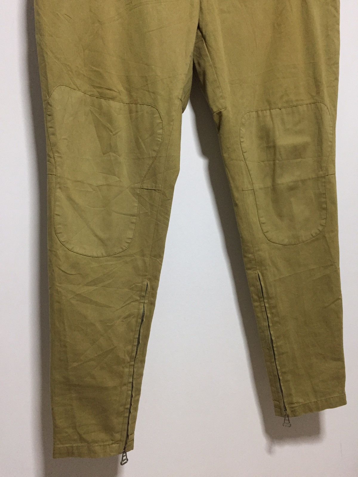 Alexander McQueen Vintage Alexander McQueen Zipper Tactical Double Knee Pants Size US 33 - 3 Thumbnail