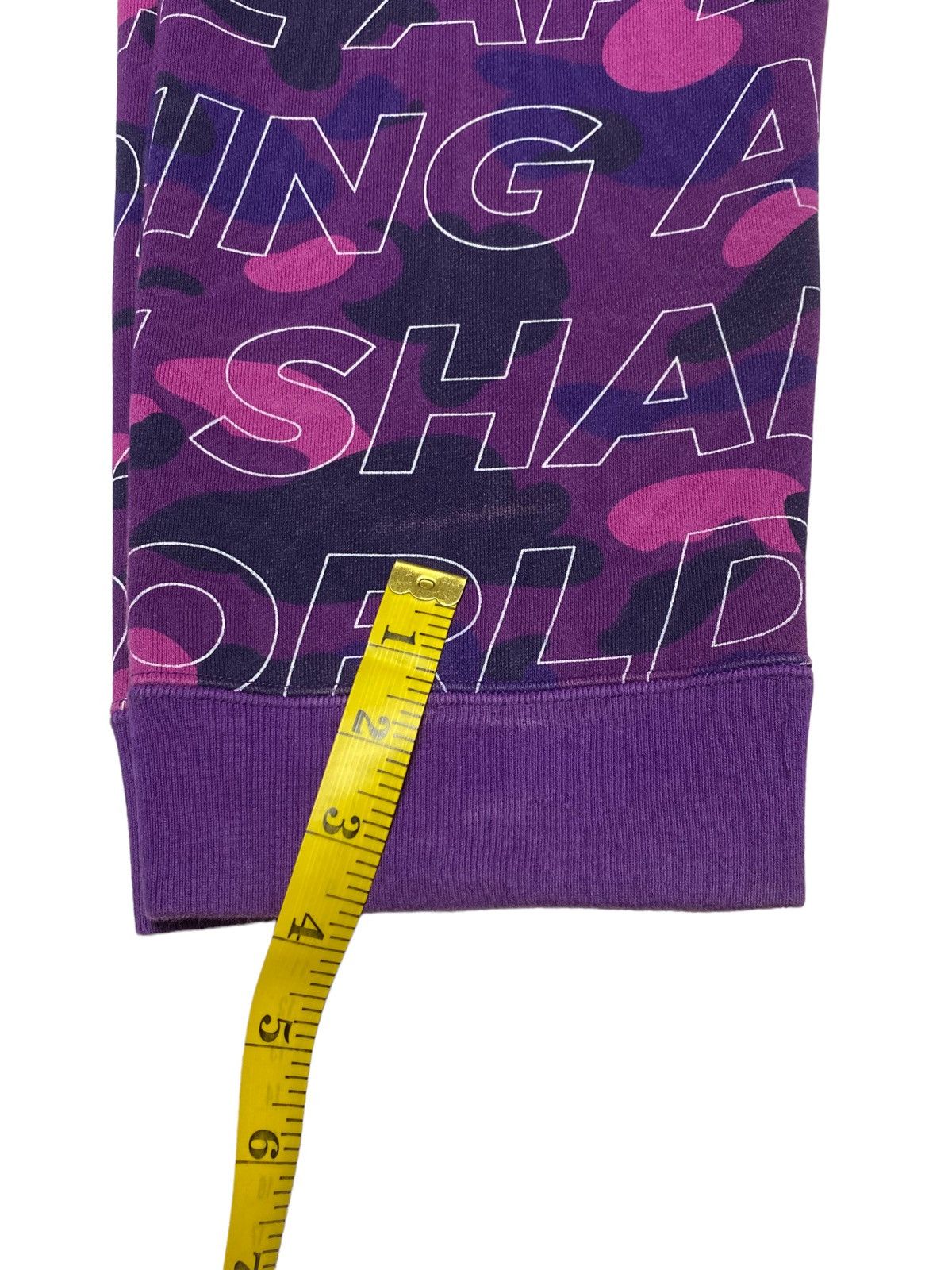 Bape Color Camo Motto Sweat Pants Size US 34 / EU 50 - 19 Thumbnail