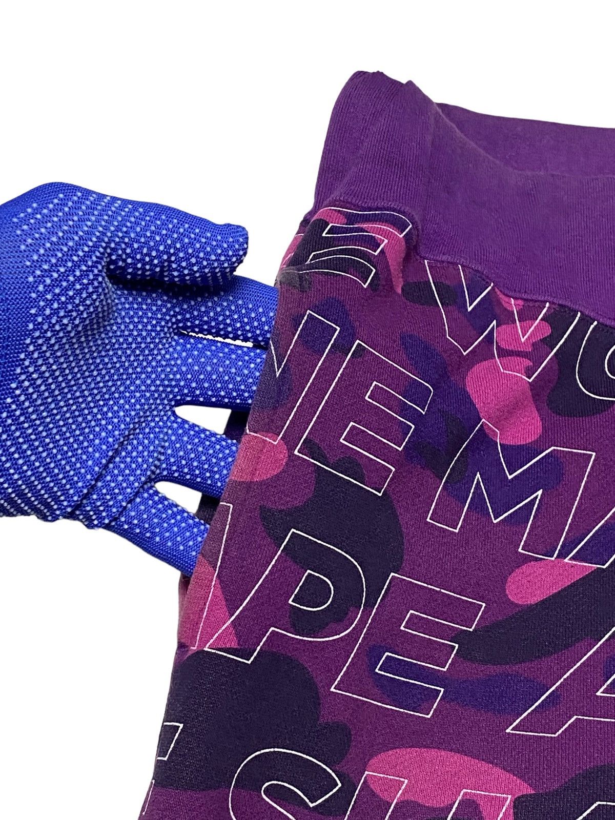Bape Color Camo Motto Sweat Pants Size US 34 / EU 50 - 16 Thumbnail
