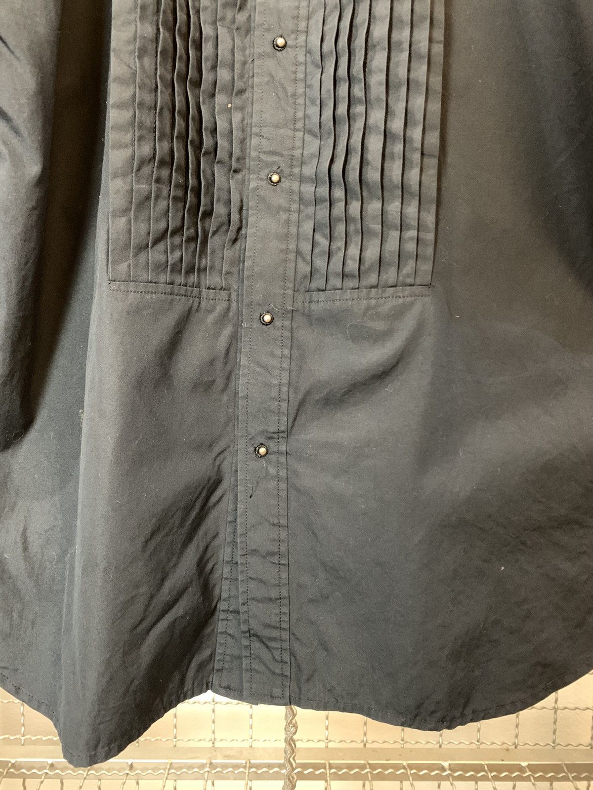 Jean Paul Gaultier Jean Paul Gaultier JPG Homme Sleeveless Ruffle Shirt Size US XL / EU 56 / 4 - 5 Thumbnail