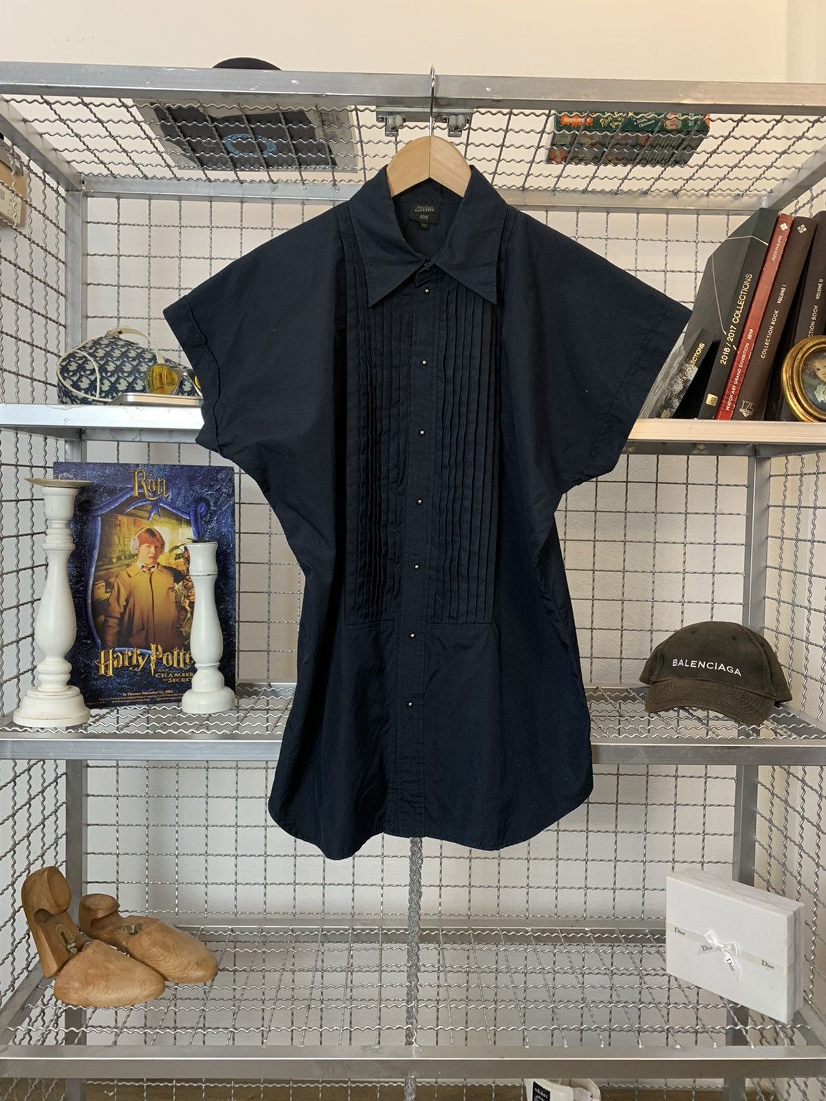 Jean Paul Gaultier Jean Paul Gaultier JPG Homme Sleeveless Ruffle Shirt Size US XL / EU 56 / 4 - 1 Thumbnail