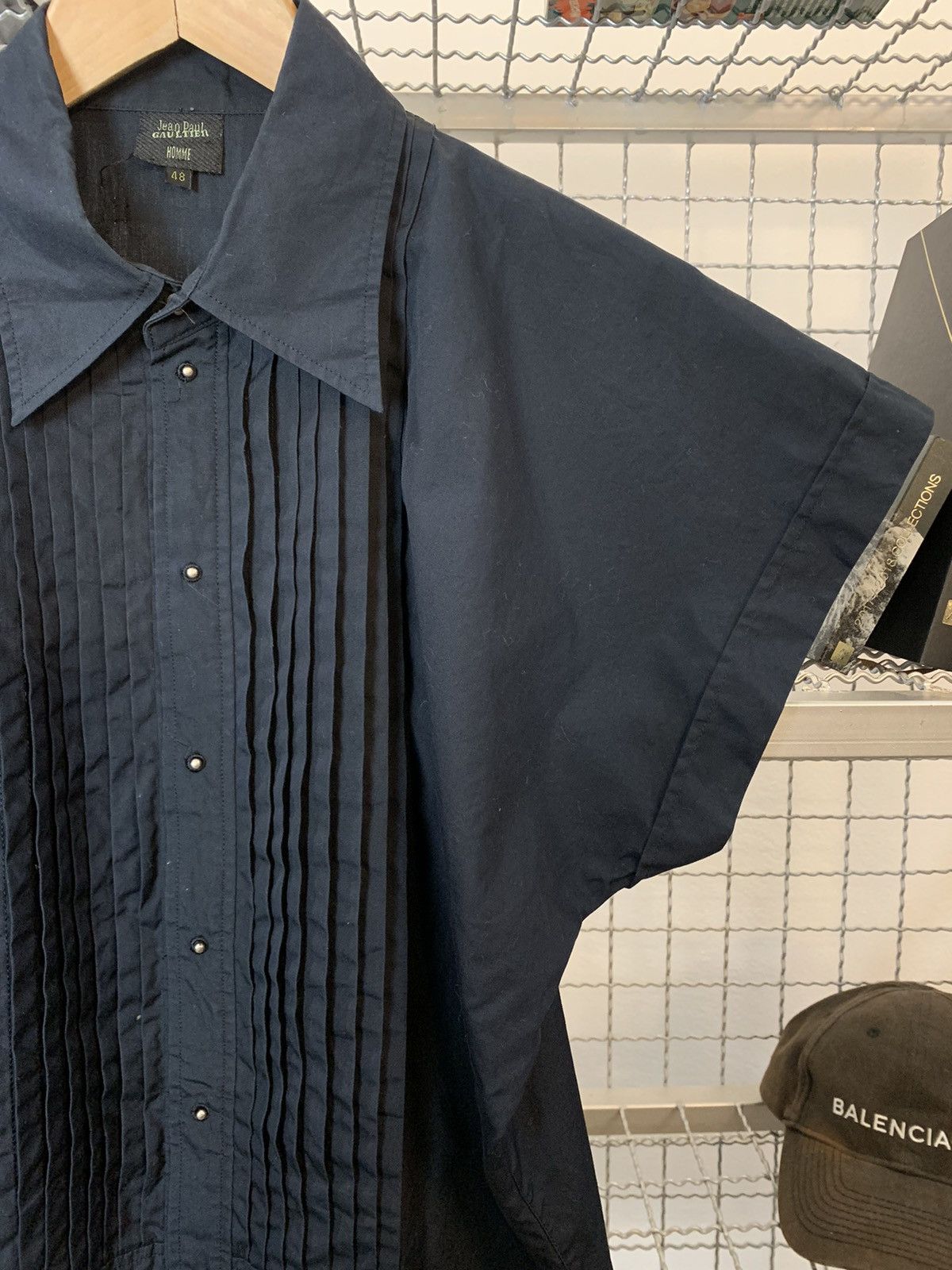 Jean Paul Gaultier Jean Paul Gaultier JPG Homme Sleeveless Ruffle Shirt Size US XL / EU 56 / 4 - 4 Thumbnail