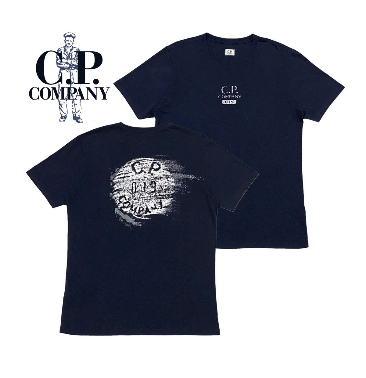 C.P. Company Nice Design‼️C.P Company Big Logo Jersey Shirts Size US M / EU 48-50 / 2 - 1 Thumbnail