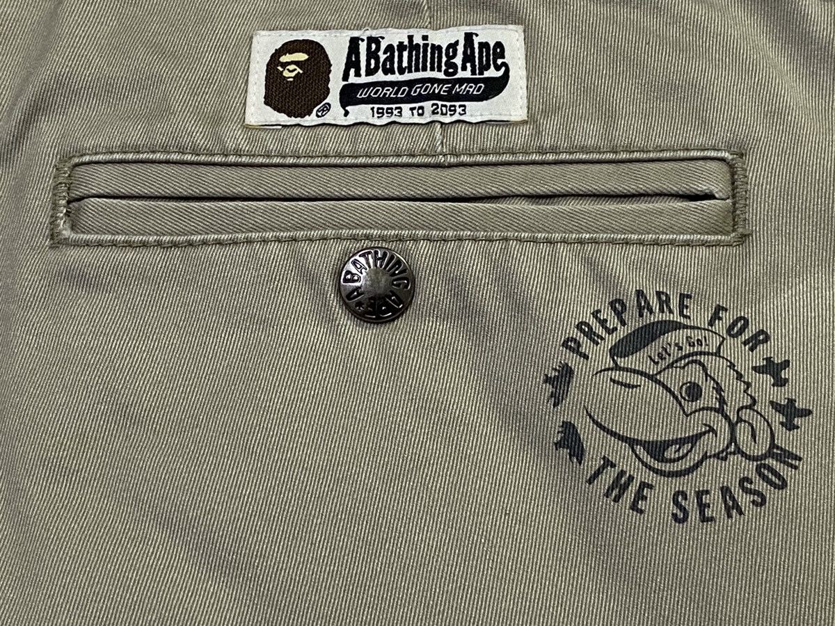Bape Chino Pants Size US 34 / EU 50 - 8 Thumbnail