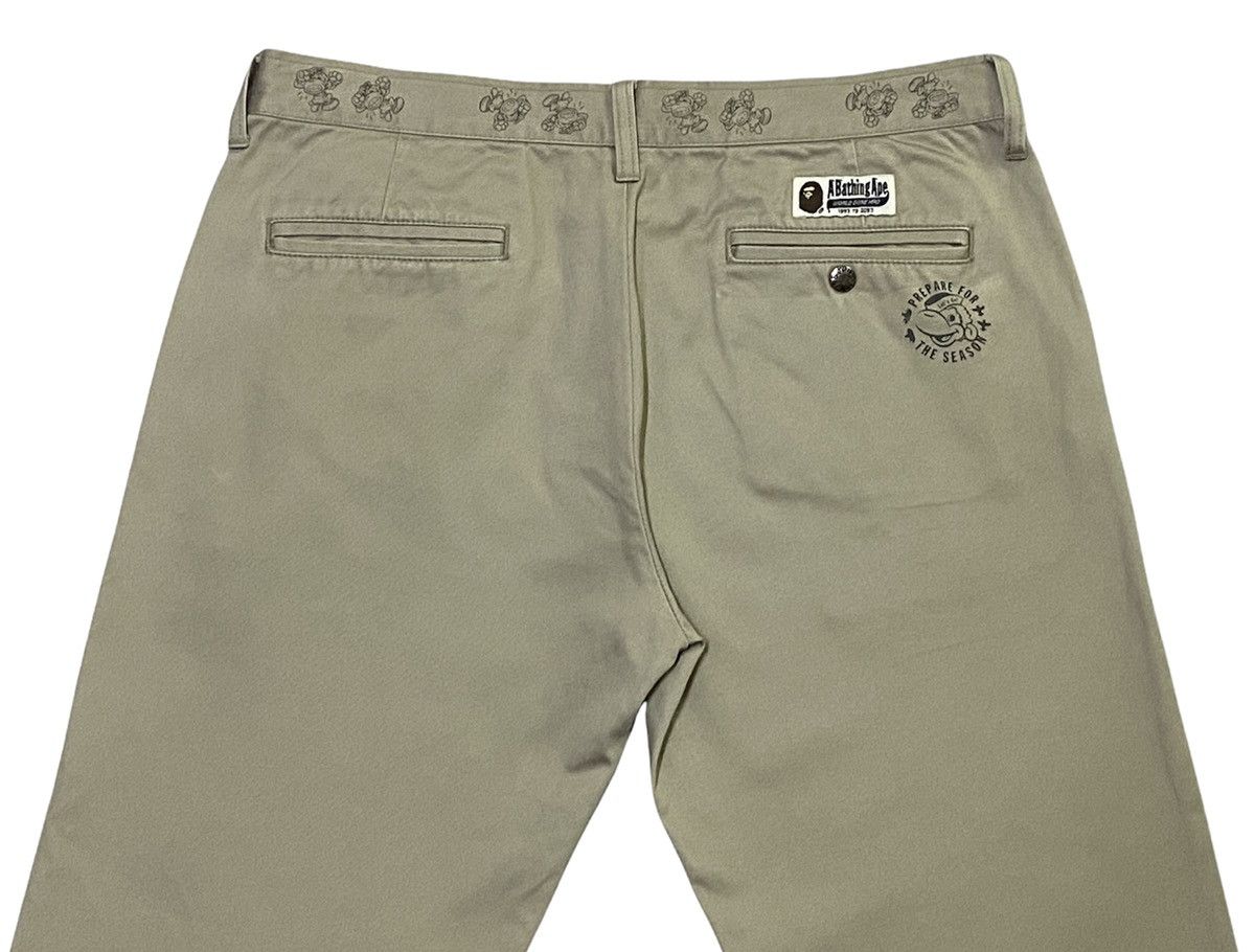 Bape Chino Pants Size US 34 / EU 50 - 6 Thumbnail