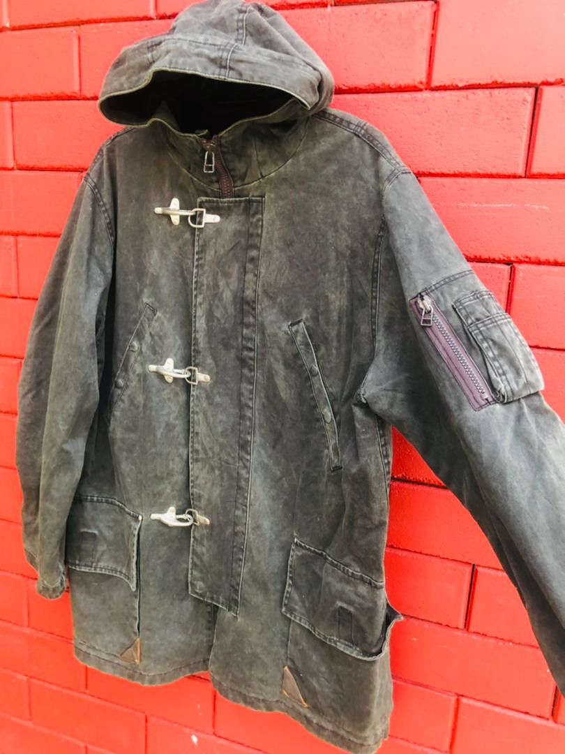 Japanese Brand Vintage MzP Big Pocket Hook Metal Zipper Designer Fashion Size US L / EU 52-54 / 3 - 6 Thumbnail