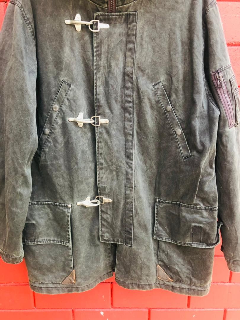 Japanese Brand Vintage MzP Big Pocket Hook Metal Zipper Designer Fashion Size US L / EU 52-54 / 3 - 4 Thumbnail