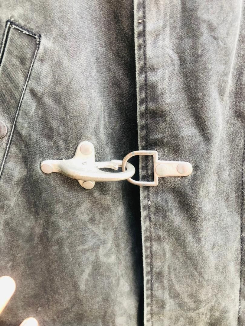 Japanese Brand Vintage MzP Big Pocket Hook Metal Zipper Designer Fashion Size US L / EU 52-54 / 3 - 7 Thumbnail