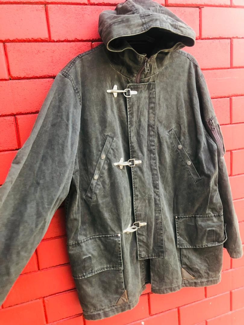 Japanese Brand Vintage MzP Big Pocket Hook Metal Zipper Designer Fashion Size US L / EU 52-54 / 3 - 5 Thumbnail