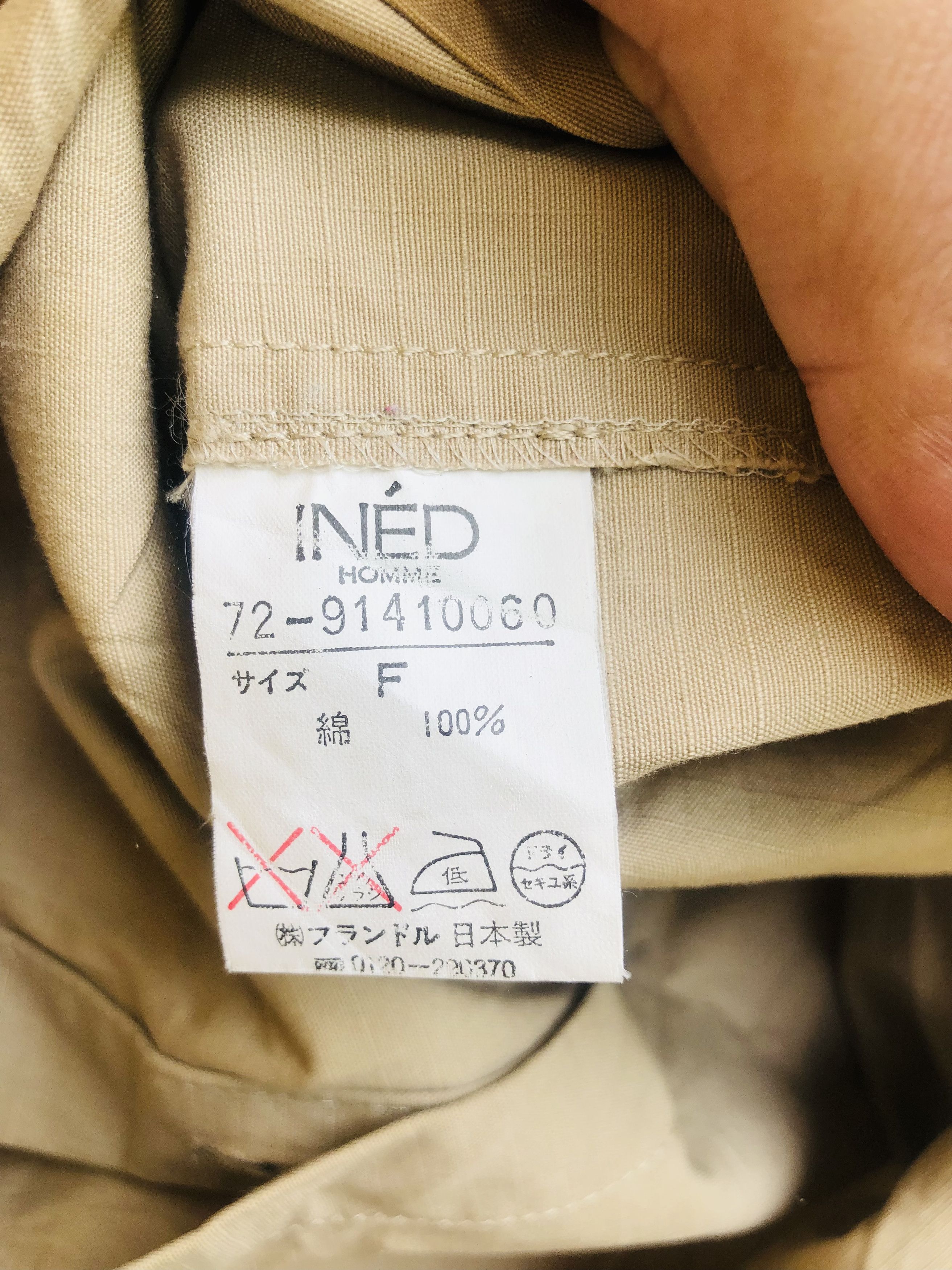Japanese Brand Vintage Ined Yohji Yamamoto Designed Fashion Style Size US M / EU 48-50 / 2 - 11 Thumbnail