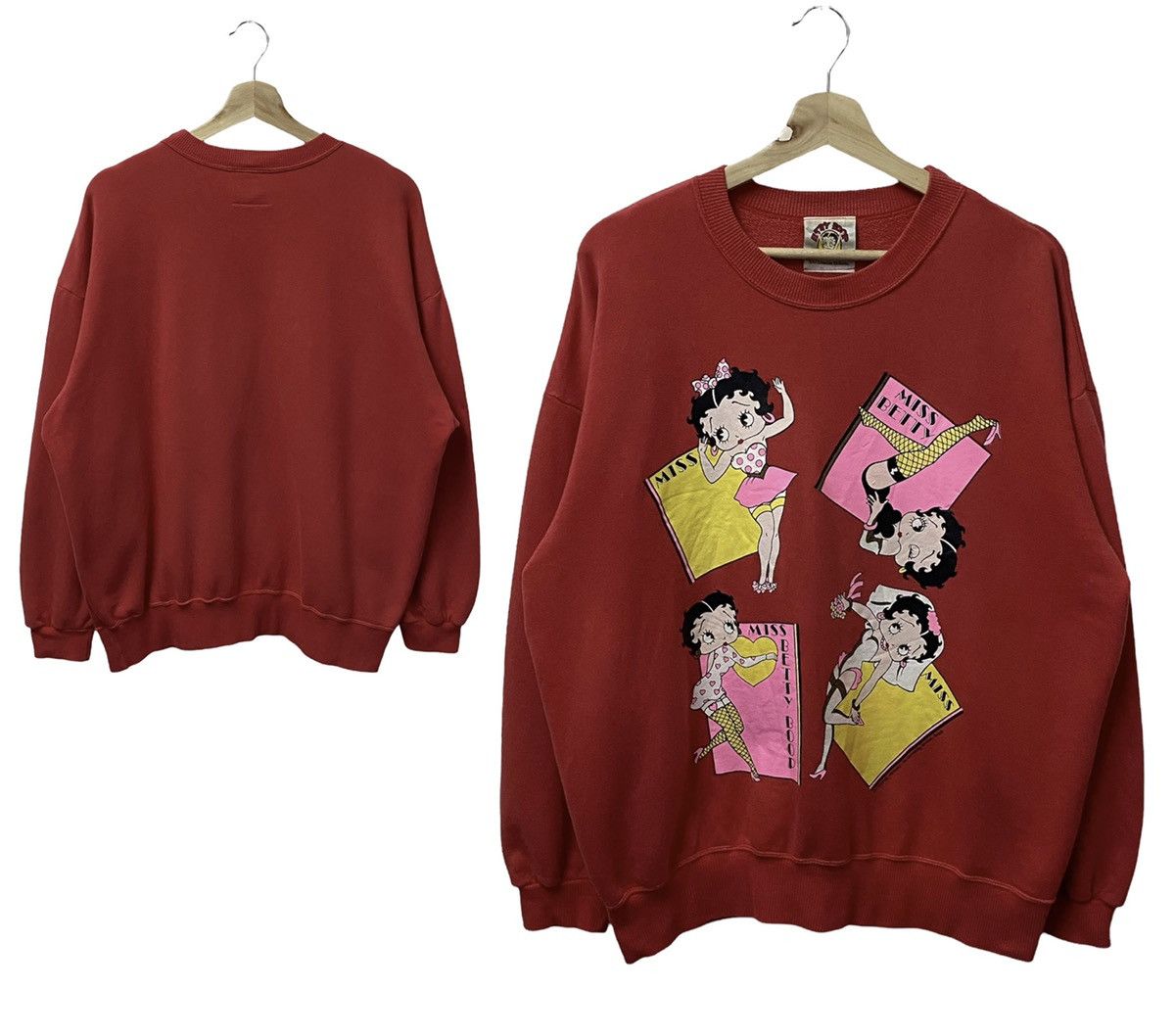 Cartoon Network × Vintage VINTAGE 90s BETTY BOOP Size US XL / EU 56 / 4 - 1 Thumbnail
