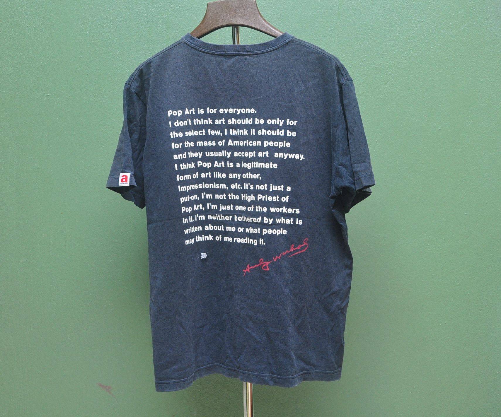 Andy Warhol Vintage Andy Warhol Full Print Style Fashion Size US L / EU 52-54 / 3 - 2 Thumbnail