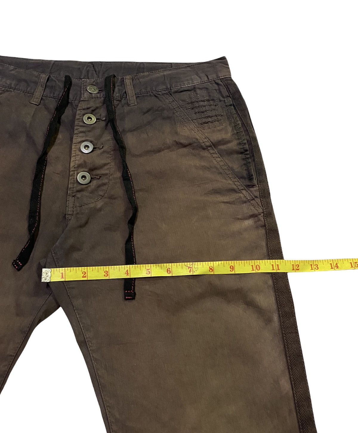 Japanese Brand × PPFM PPFM DISTRESSED PANTS BUTTON DESIGN Size US 31 - 8 Thumbnail