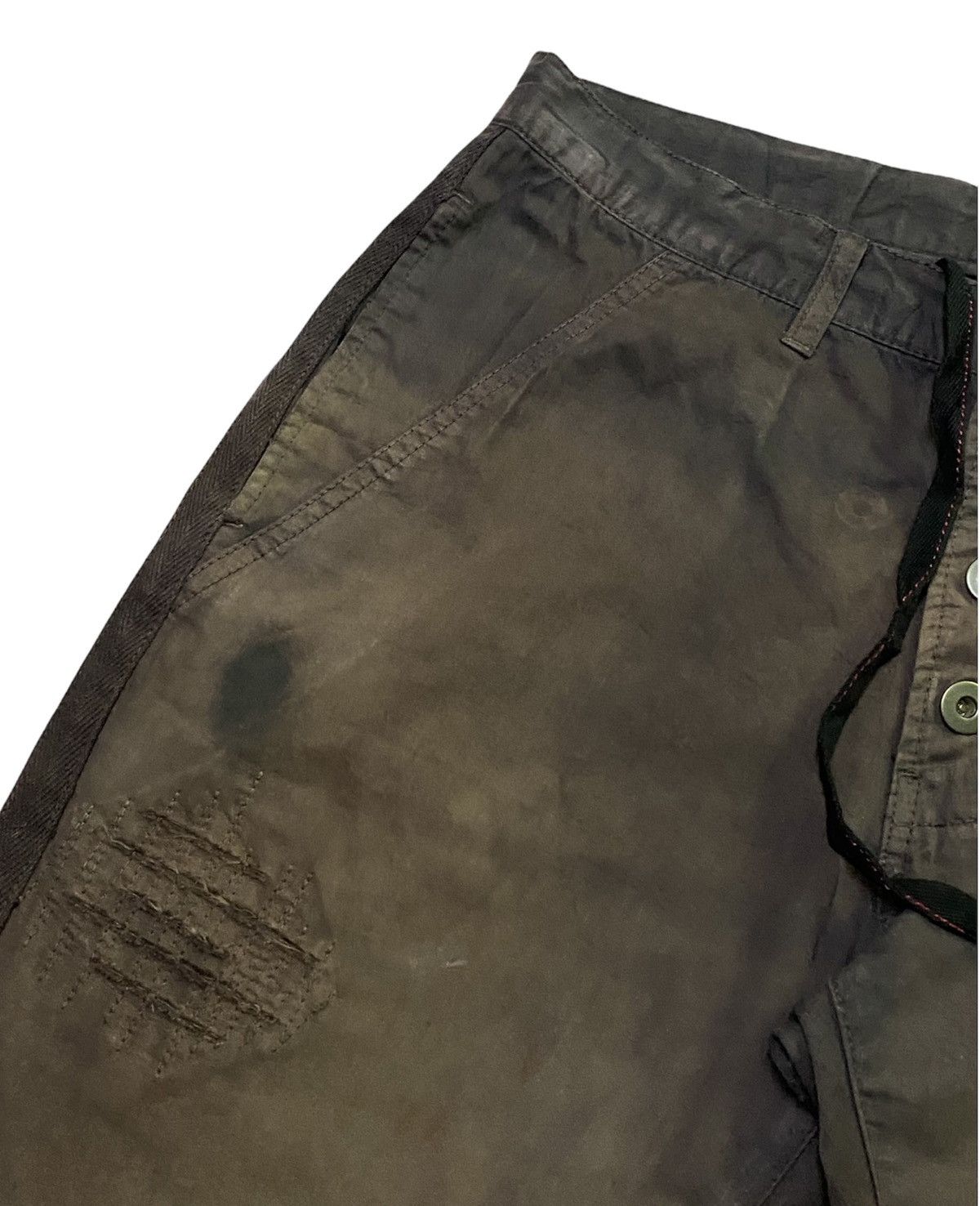Japanese Brand × PPFM PPFM DISTRESSED PANTS BUTTON DESIGN Size US 31 - 18 Thumbnail