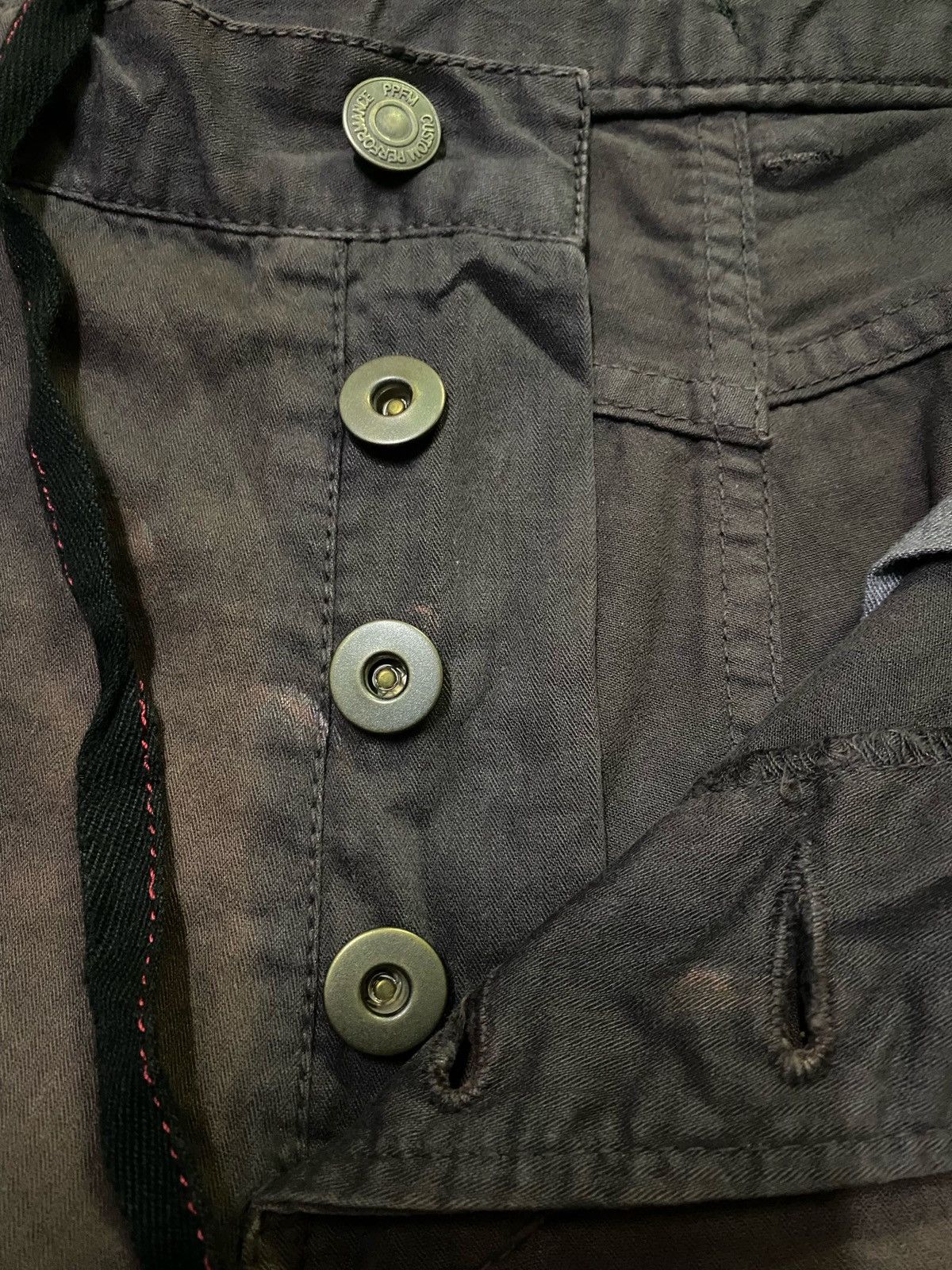 Japanese Brand × PPFM PPFM DISTRESSED PANTS BUTTON DESIGN Size US 31 - 15 Thumbnail