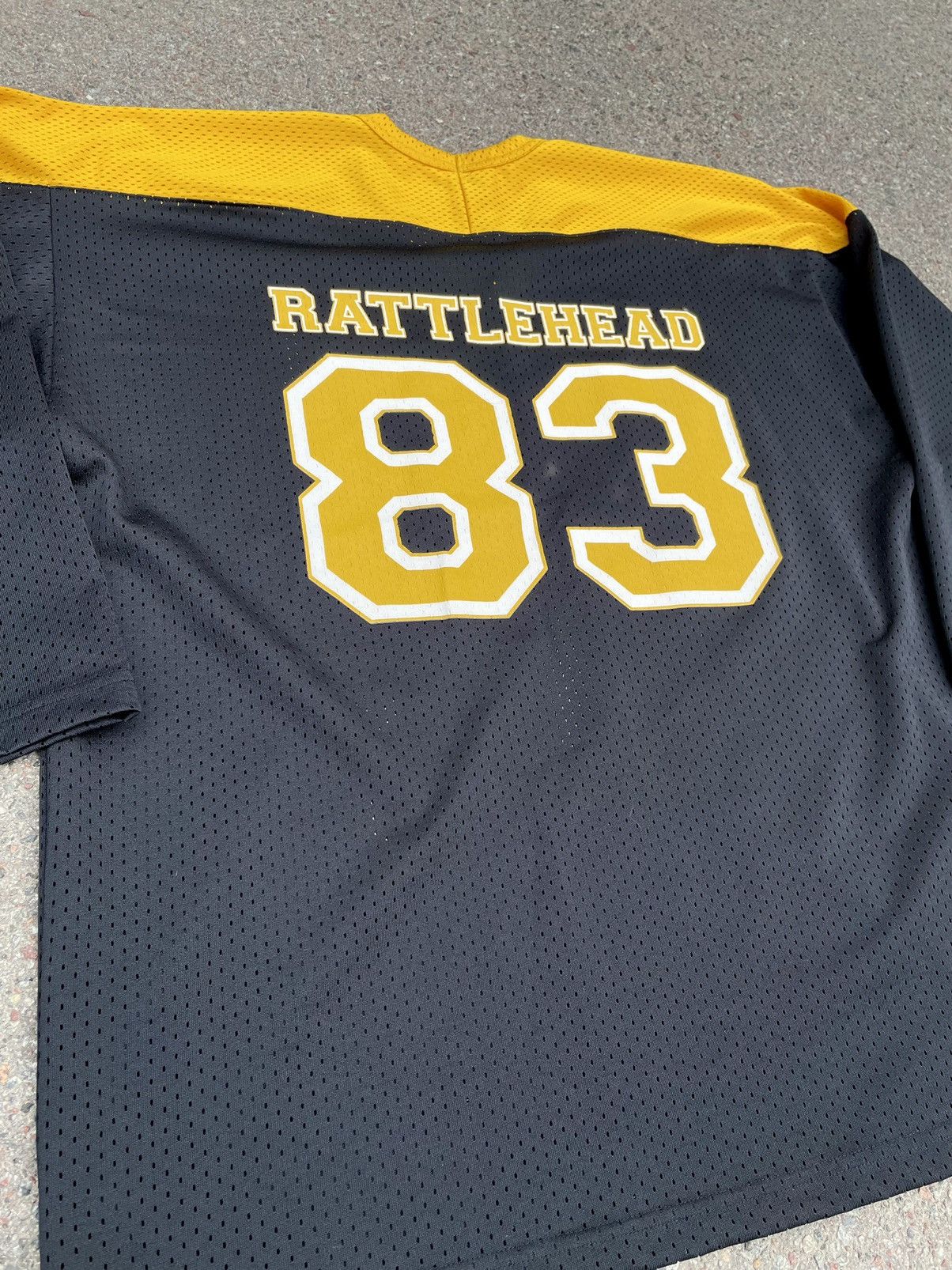 Megadeth × Vintage Megadeth Vintage 90s Rare 83 Rattlehead Hockey Jersey USA Size US XL / EU 56 / 4 - 6 Thumbnail