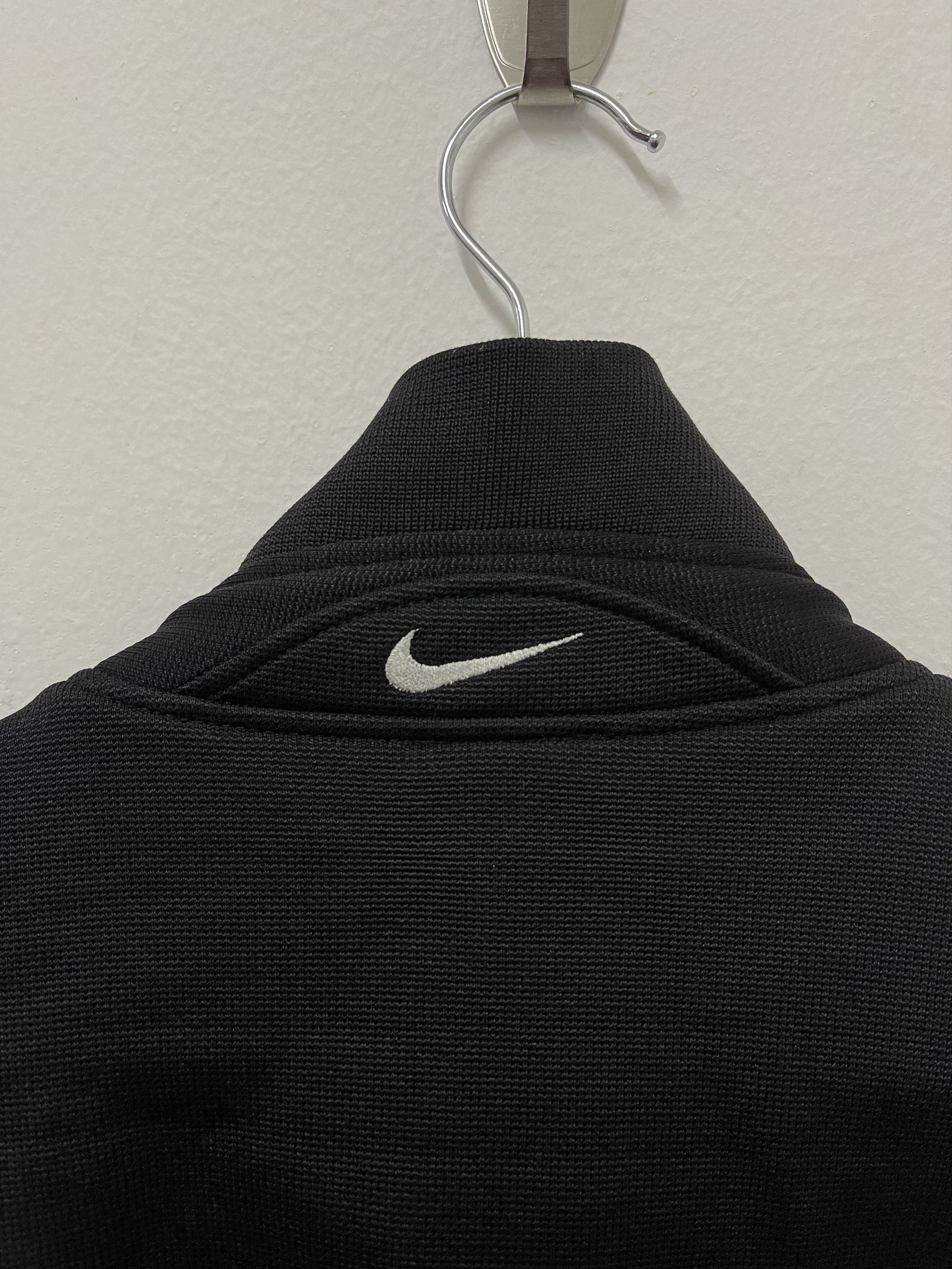 Nike × Vintage Vintage 90s Nike Swoosh Mini Logo Zip Up Jacket Size US M / EU 48-50 / 2 - 8 Thumbnail