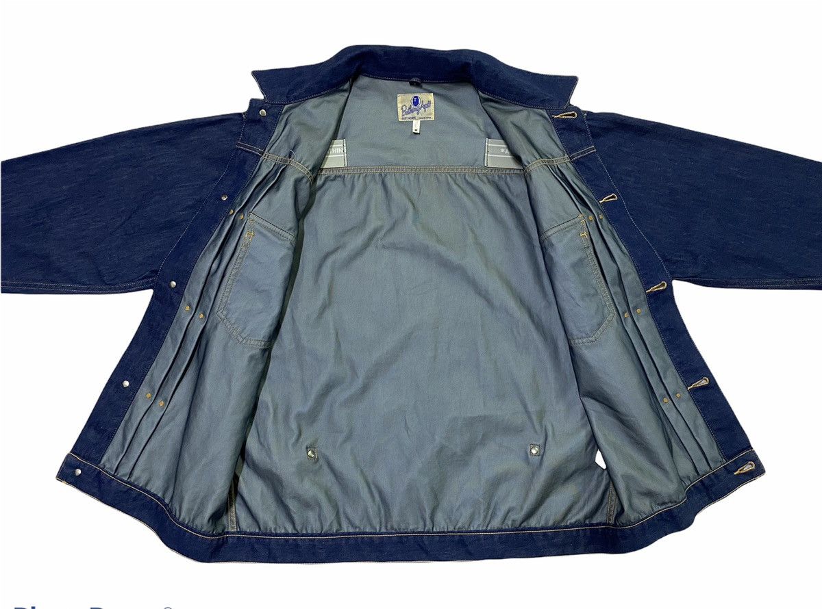 Bape A BATHING APE ( BAPE ) GOREWINDSTOPPER DENIM JACKET Size US M / EU 48-50 / 2 - 24 Thumbnail